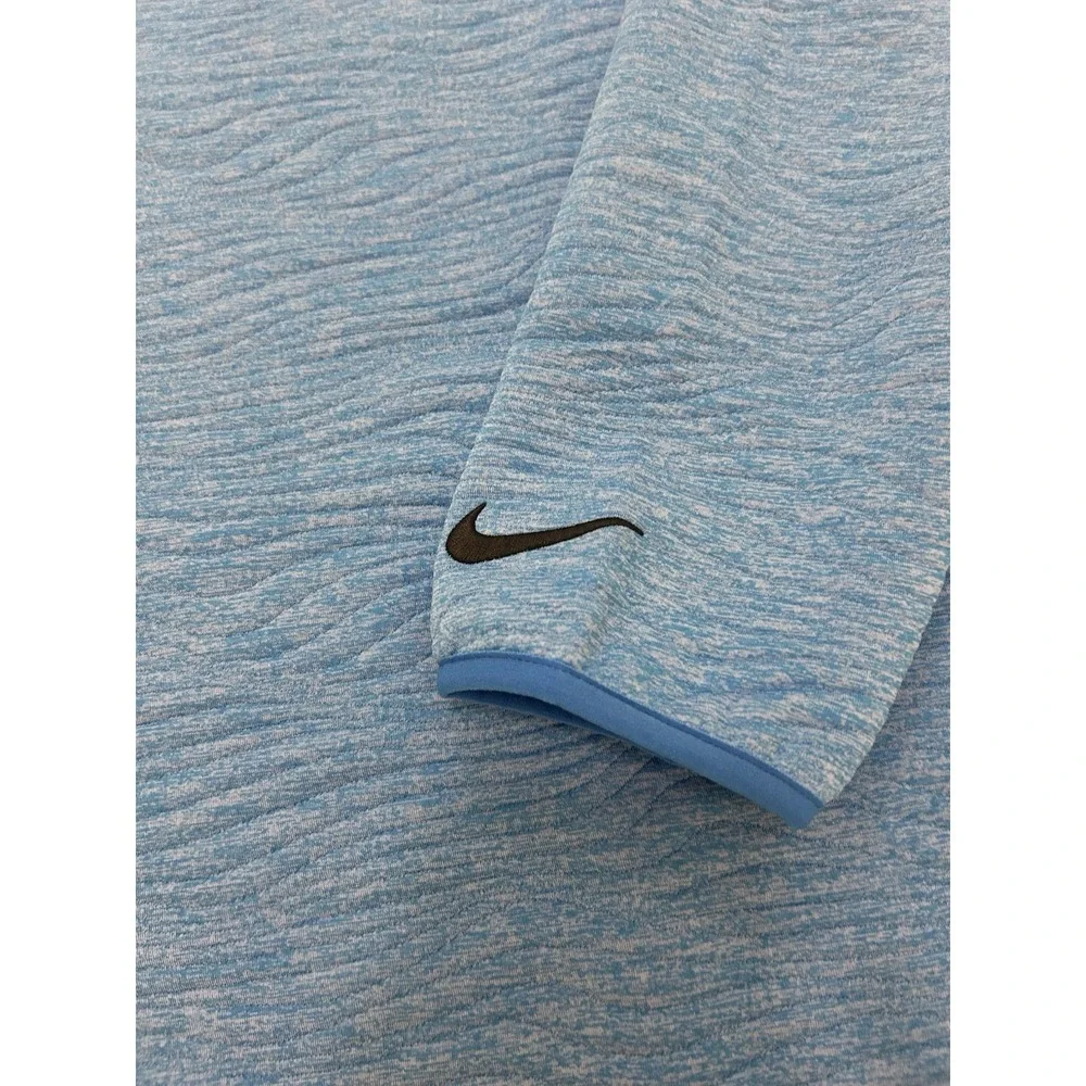 Nike Tour Dri-FIT Golf Crew Sweatshirt FD5835-435 Sky Blue Men's Size L